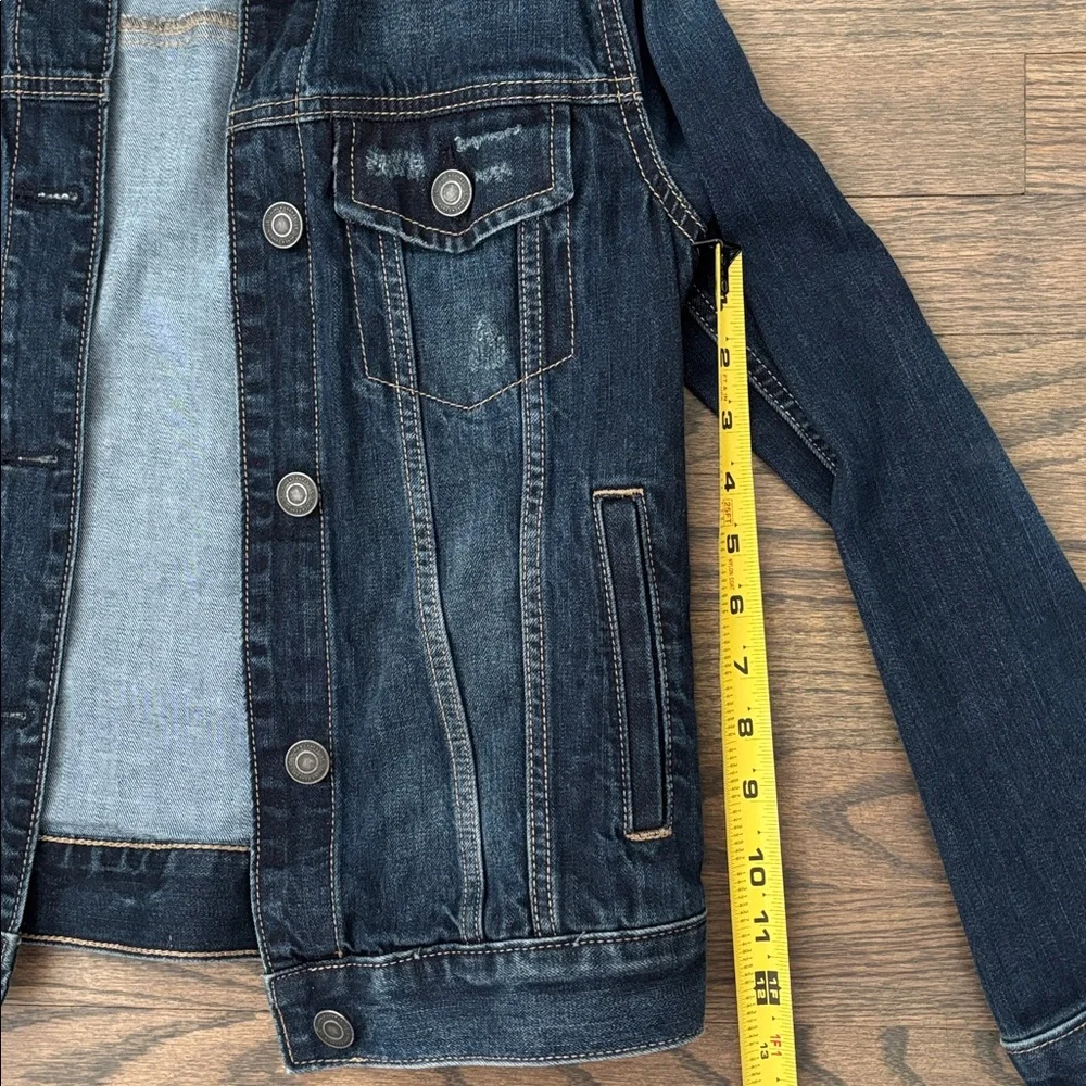 LC Lauren Conrad Dark Blue Jean Jacket